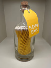 Load image into Gallery viewer, Deluxe Natural Matches with Yellow Heads in a Glass Jar
