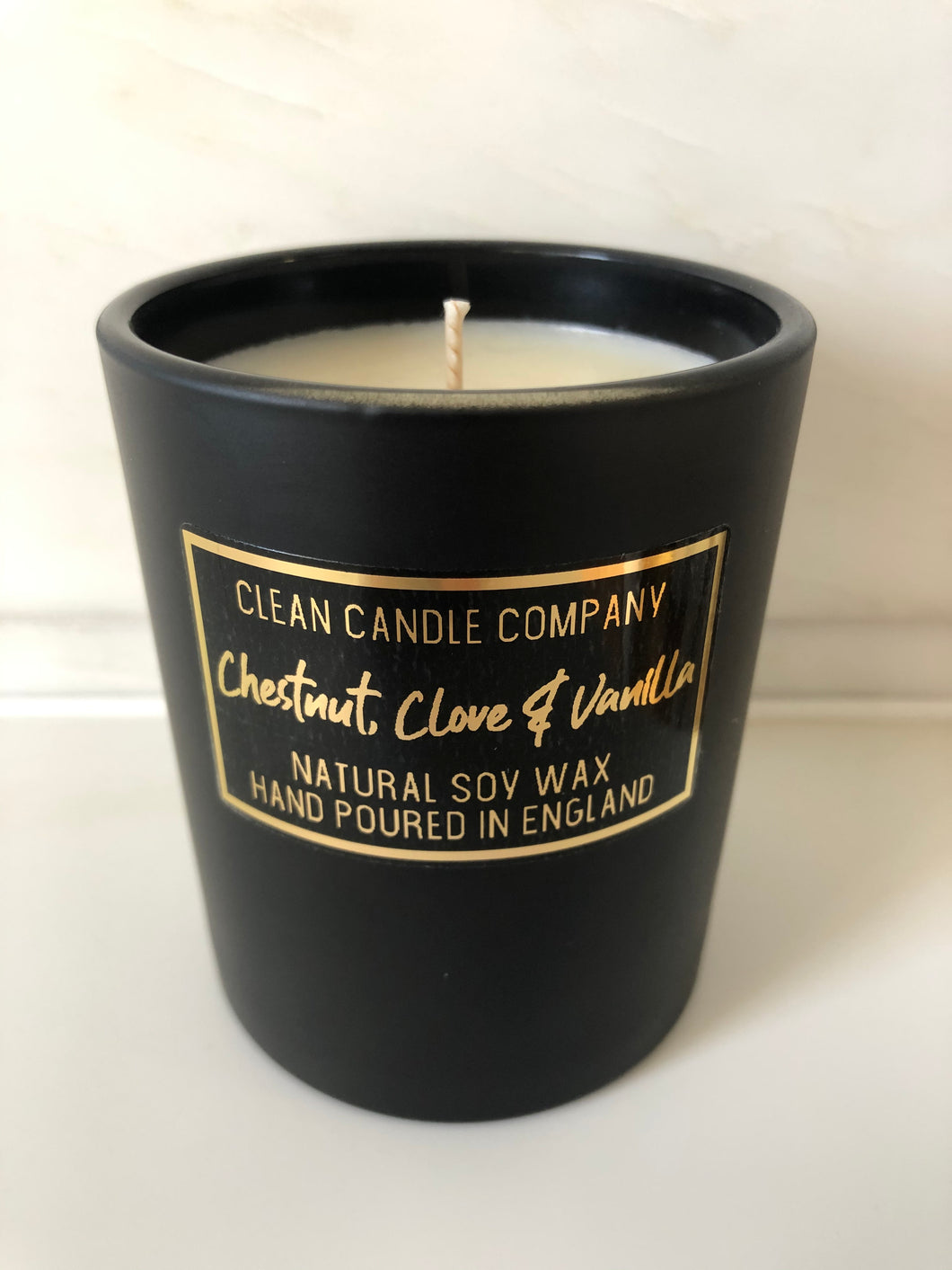 Chestnut, Clove & Vanilla Soy Wax Candle